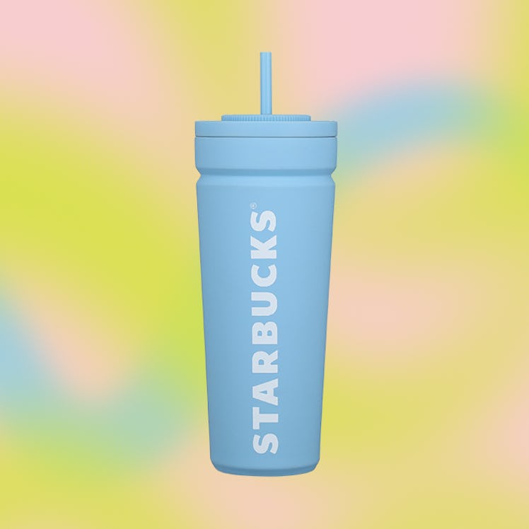 There is a vacuum-sealed cold cup in Starbucks' summer collection. 