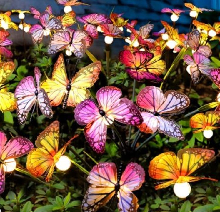 TONULAX Solar Garden Butterfly Lights