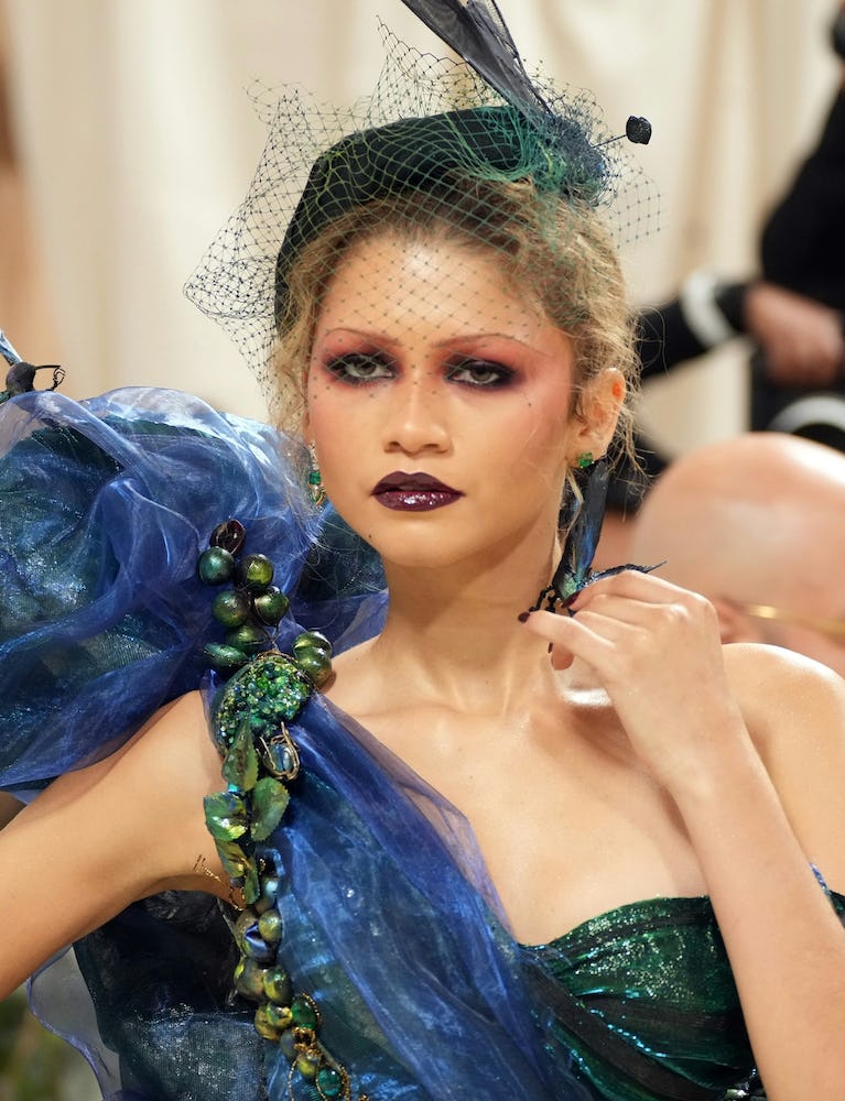 Zendaya arrives for the 2024 Met Gala at the Metropolitan Museum of Art.
