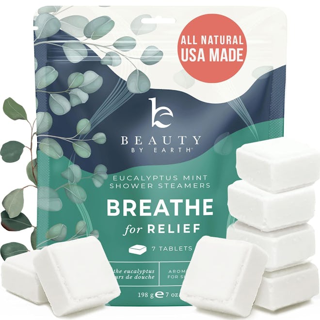 Beauty By Earth Relief Shower Steamers (7-Pack)