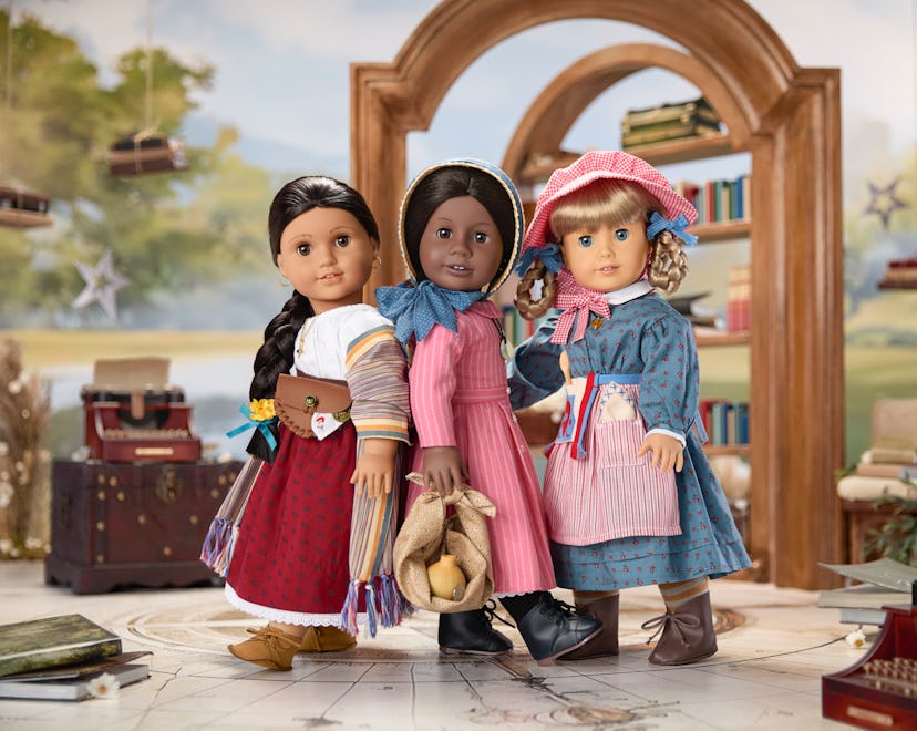 Kirsten, Addy, and Josefina are back from American Girl