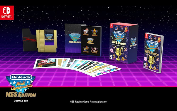 screenshot of Nintendo World Championships: NES Edition deluxe