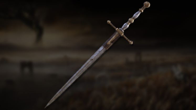 Lordsworn's Straight Sword in Elden Ring.