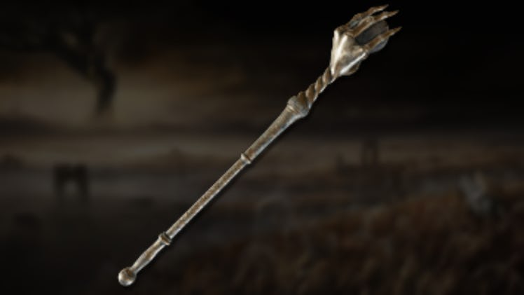 Scepter of The All Knowing in Elden Ring.