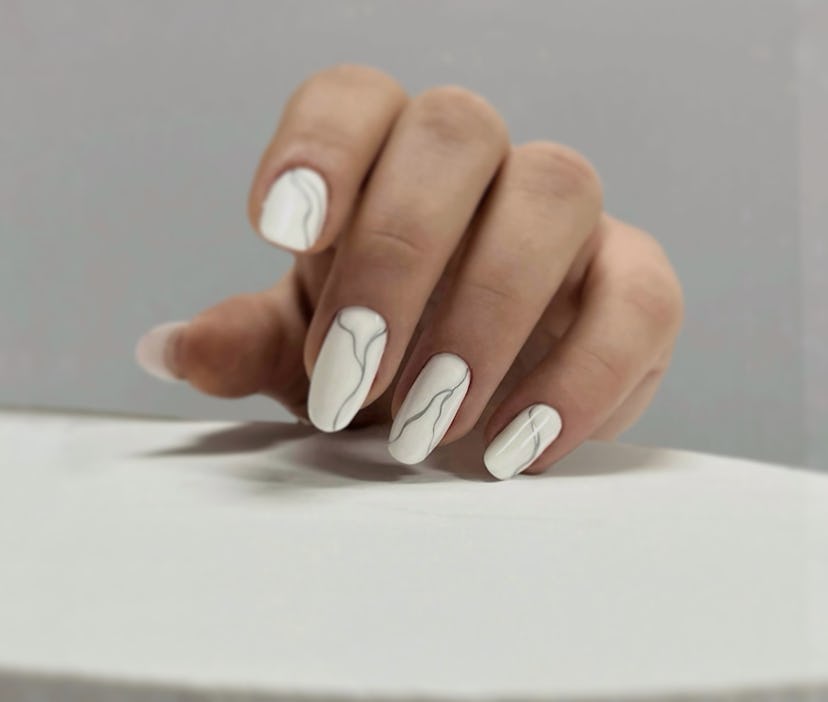 These 40 wedding nail designs are perfect for your big day.