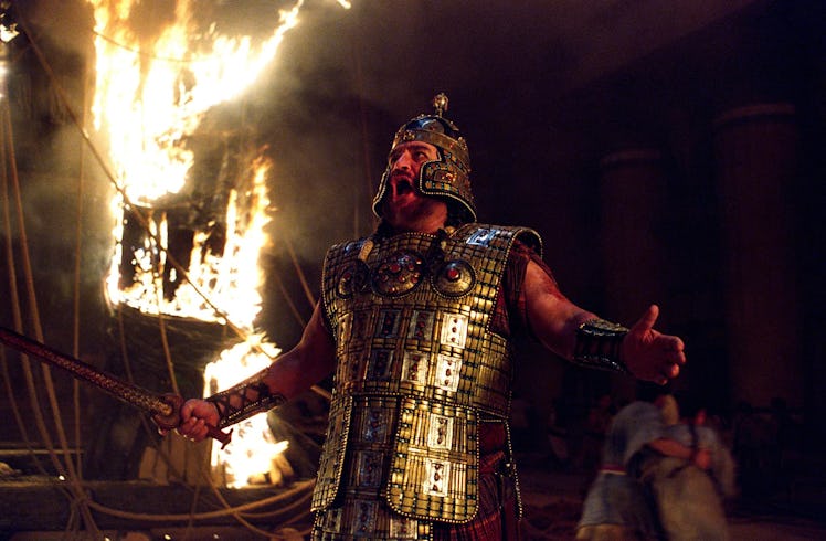 Brian Cox as Agamemnon in Troy