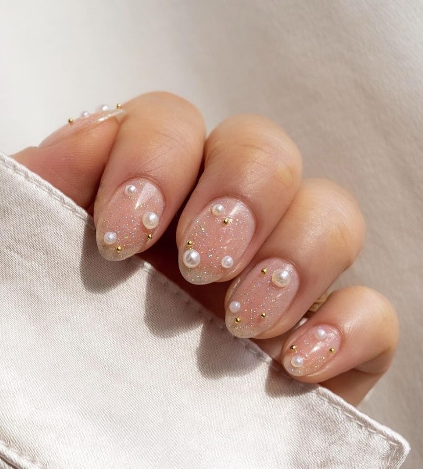 These 40 wedding nail designs are perfect for your big day.