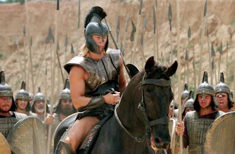Brad Pitt as Achilles in Troy