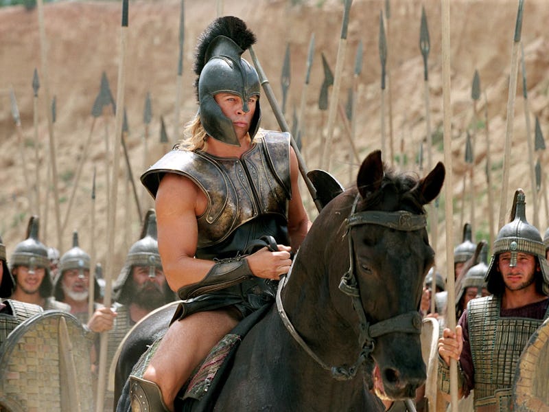 Brad Pitt as Achilles in Troy