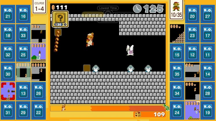 screenshot from Super Mario Bros 35