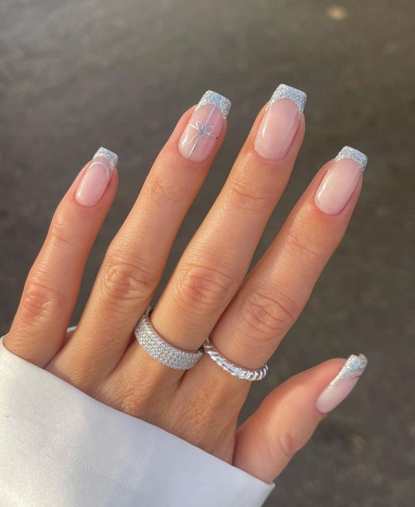 These 40 wedding nail designs are perfect for your big day.