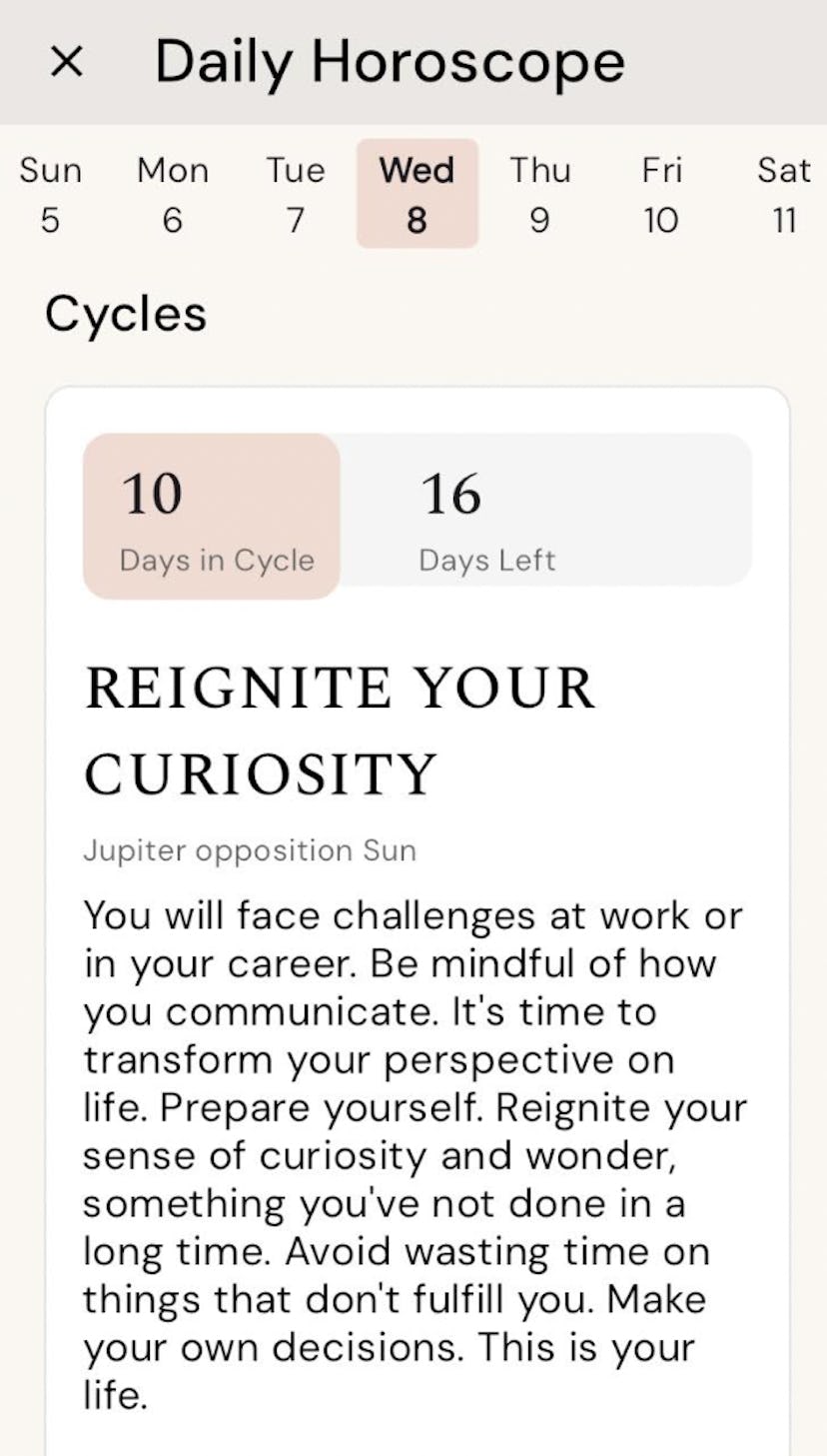 Use the SINE Daily Manifest app to learn more about yourself.