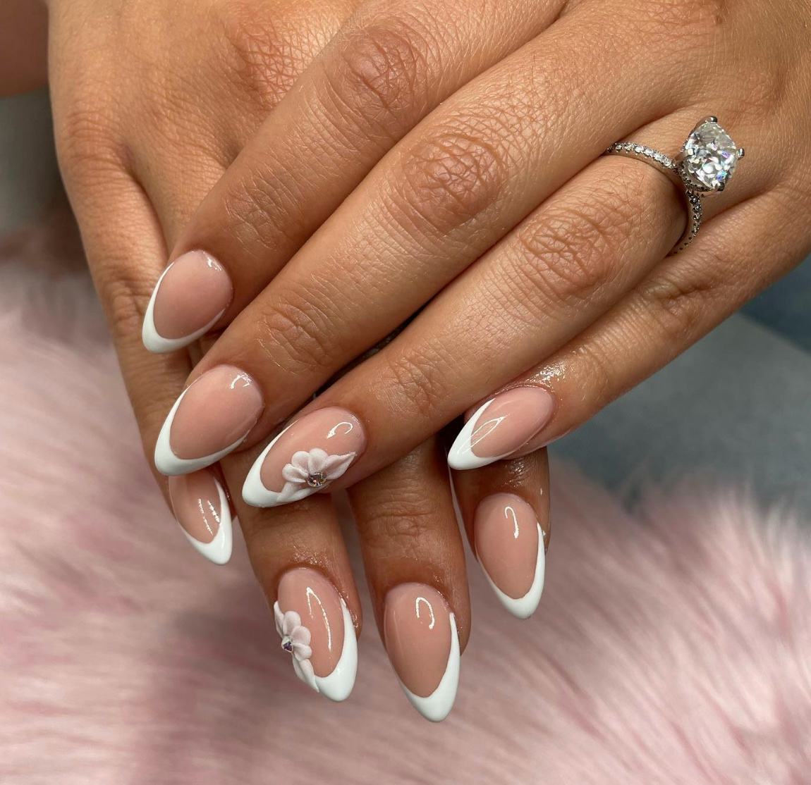 These 40 wedding nail designs are perfect for your big day.