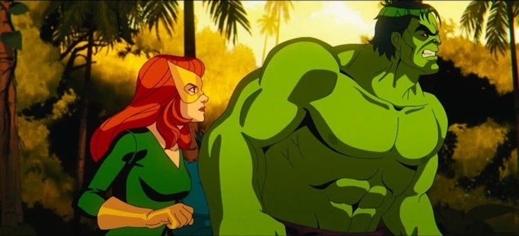 Morph as the Hulk in 'X-Men '97.'