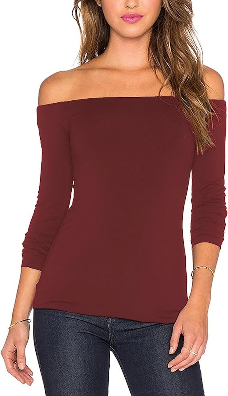 Sarin Mathews  Off-The-Shoulder Top