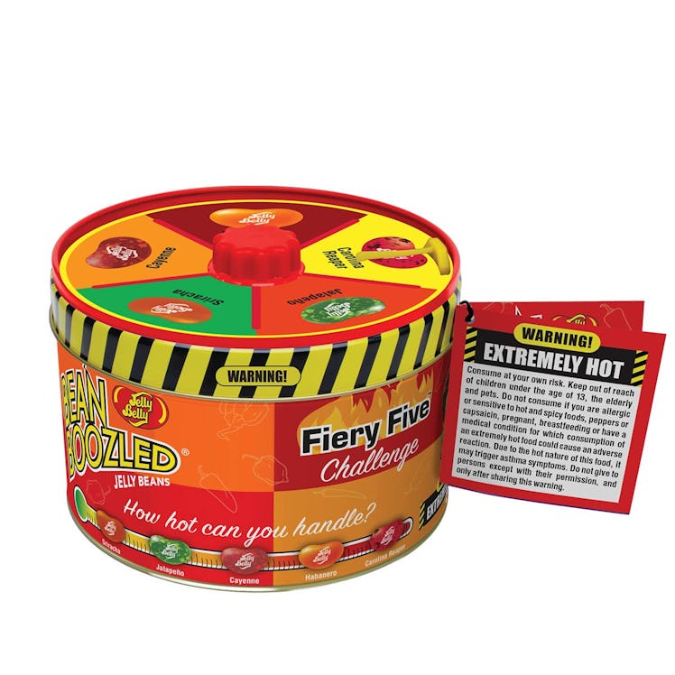 Jelly Belly BeanBoozled Fiery Five Spinner Tin, 3.36 Oz.