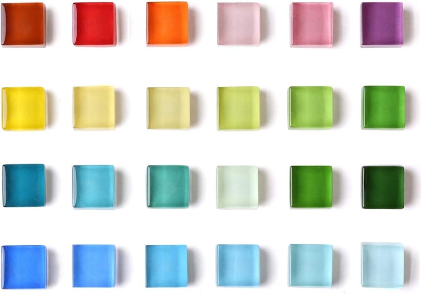 24-Piece Colorful Fridge Magnets