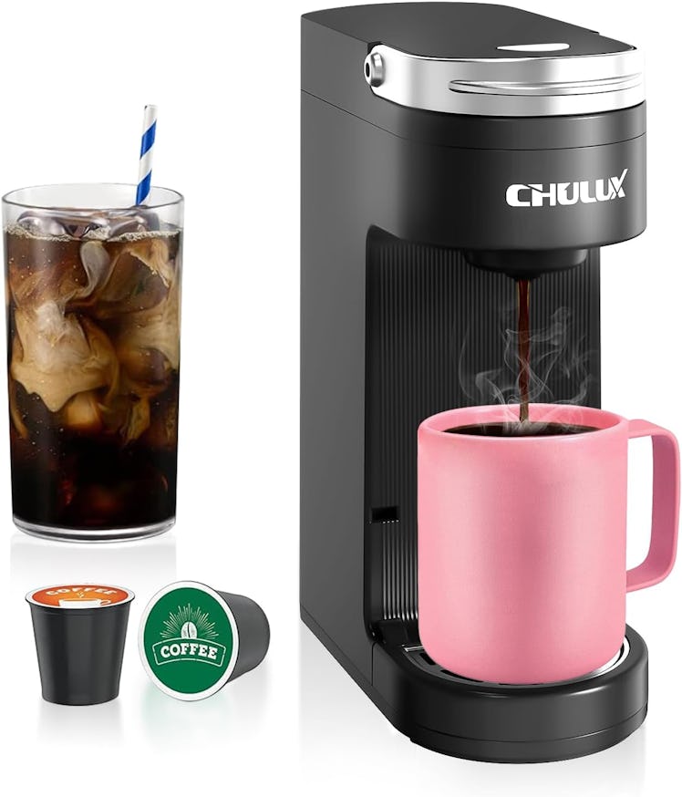 CHULUX Slim Single Serve Pod Coffee Maker