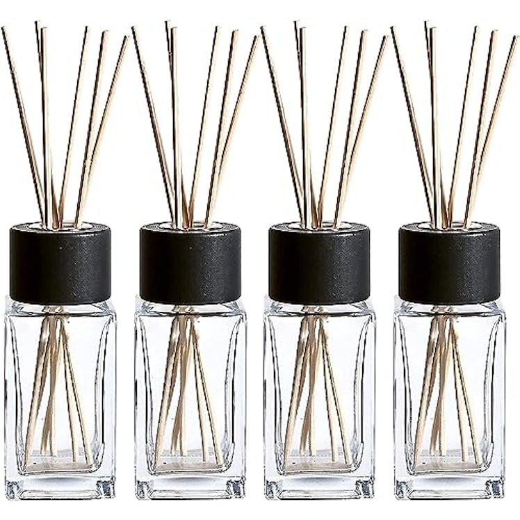 Whole HOUSEWARES Natural Diffuser Reeds Bottles & Sticks (Set of 4)