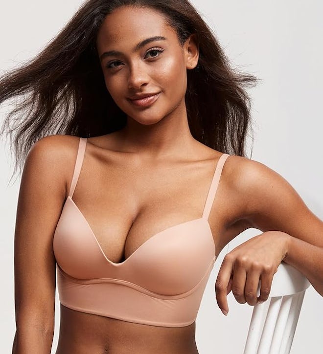 DOBREVA Push Up Wireless T-Shirt Bra