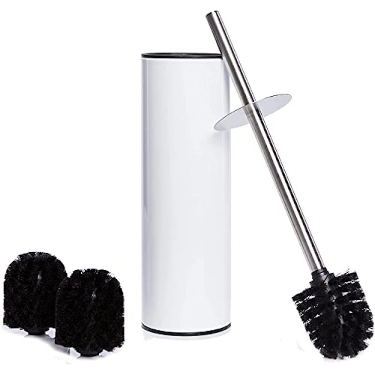 Bamodi Stainless Steel Toilet Brush & Holder 