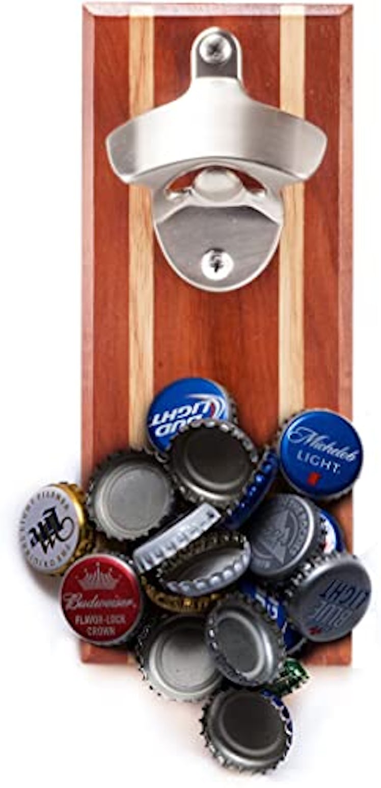 Bruntmor CAPMAGS Magnetic Bottle Opener & Cap Catcher 