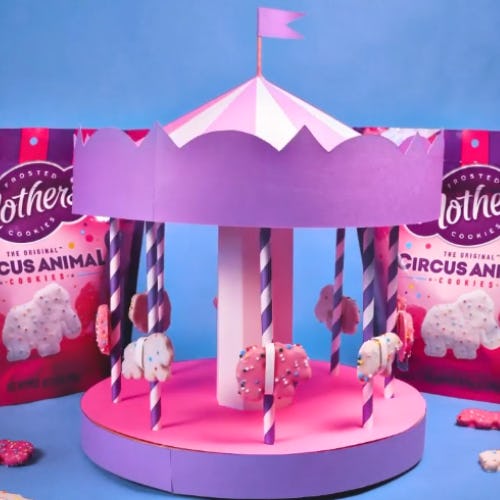 Circus Animal Cookie Carousel