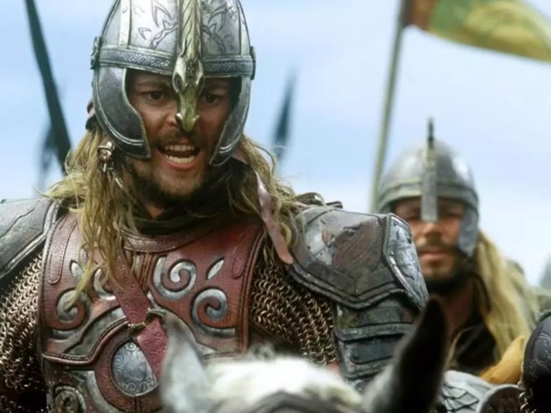Karl Urban as Éomer in 'The Two Towers.'