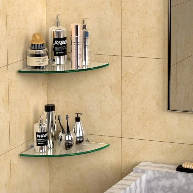 GeekDigg Glass Shelves (2-Pack)