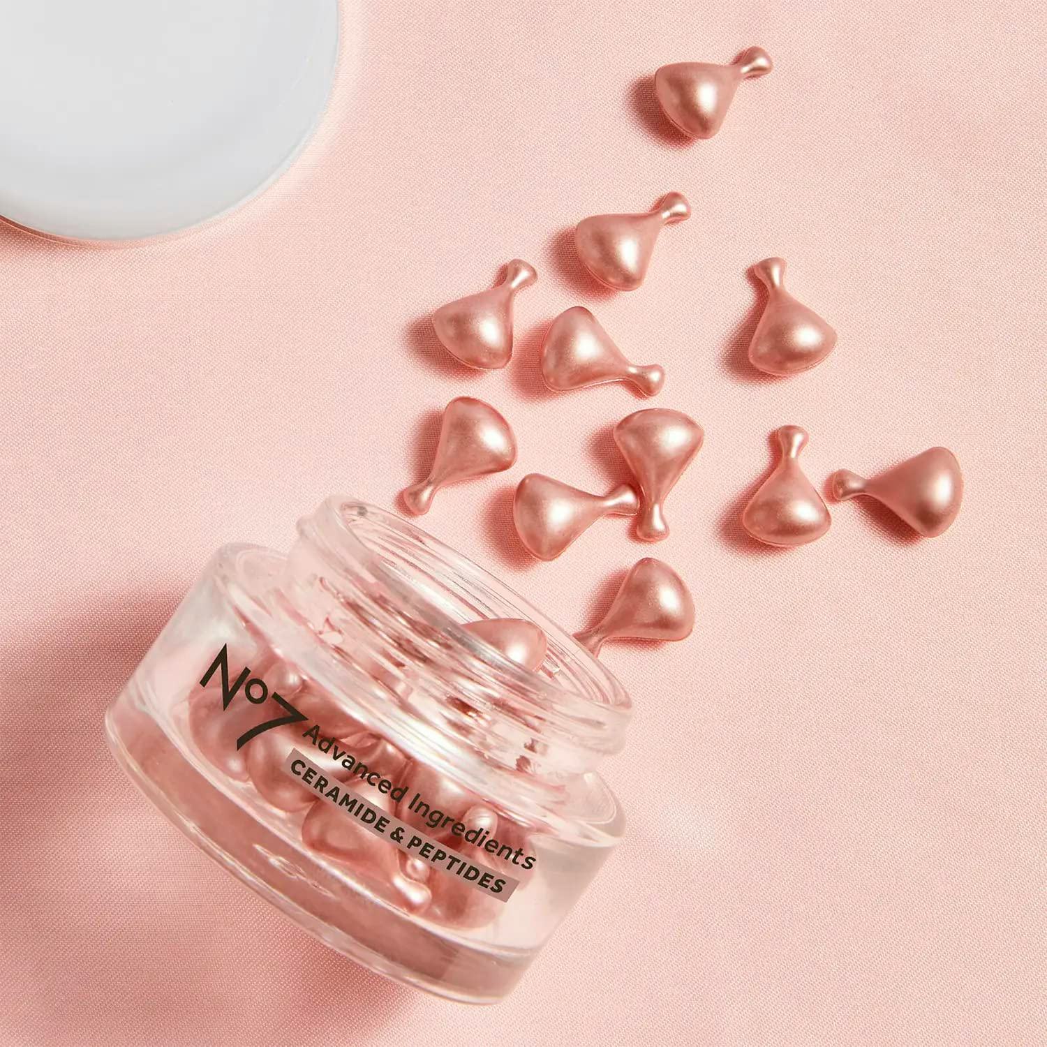 No7 Ceramide &amp; Peptide Serum Capsules (30-Count)