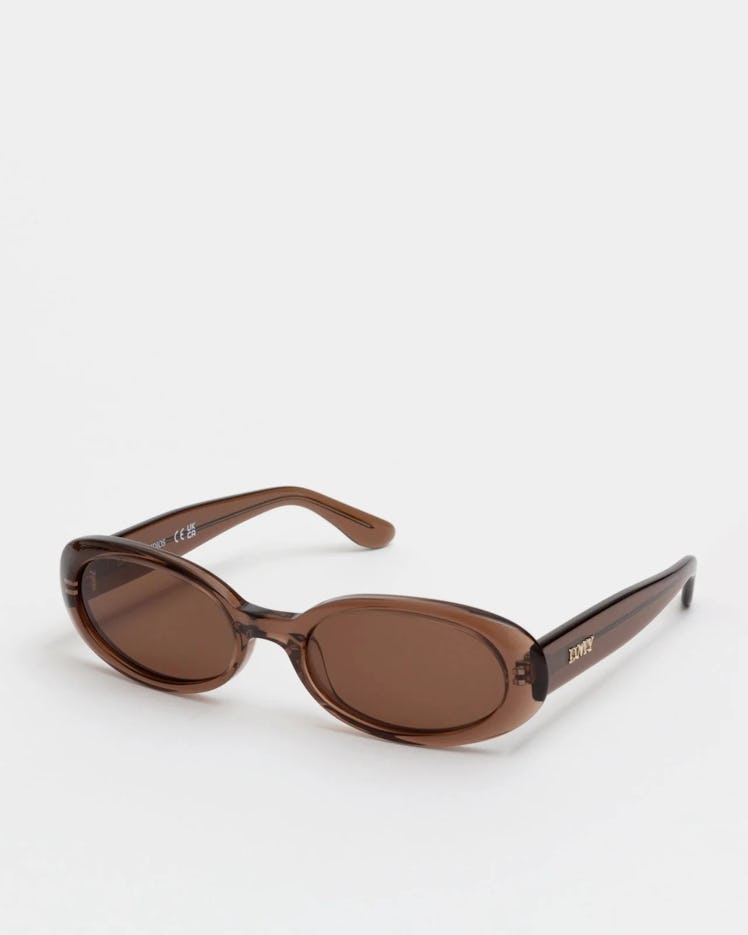 Valentina Transparent Brown Sunglasses