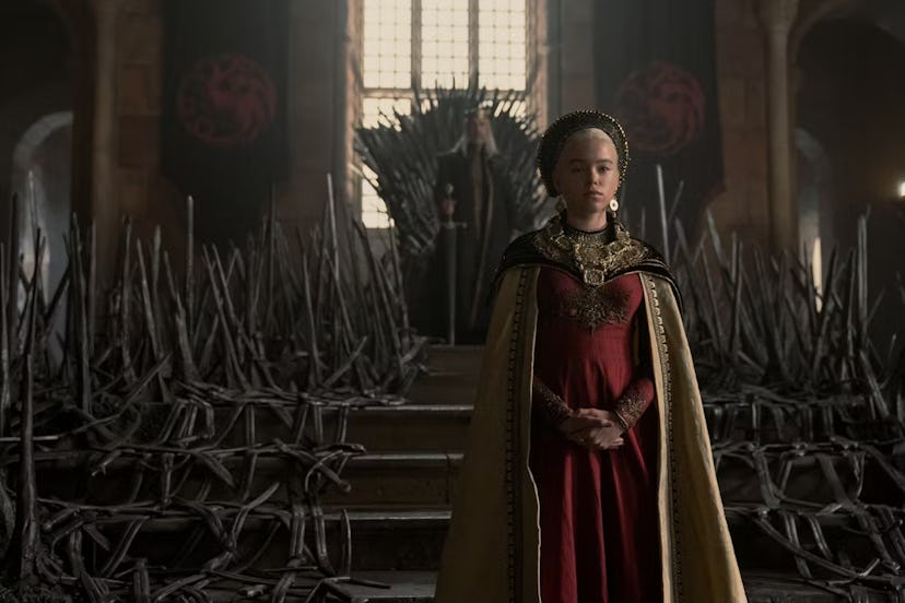 Young Rhaenyra Targaryen in House of The Dragon Season 1