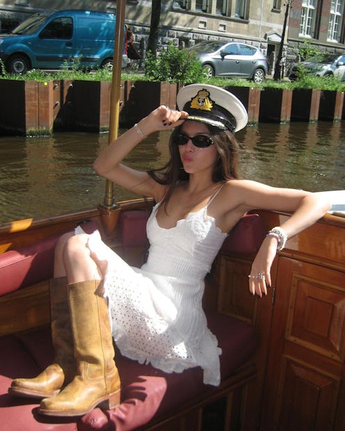 Olivia Rodrigo Amsterdam Vacation White Dress