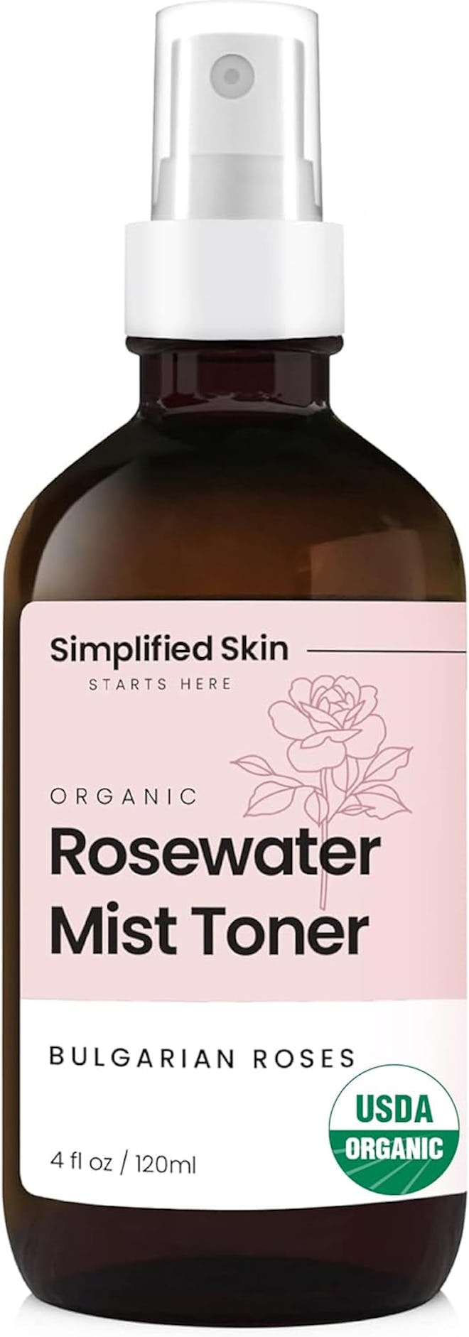 Simplified Skin Rose Water Spray