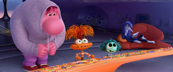 A still from 'Inside Out 2' emotions