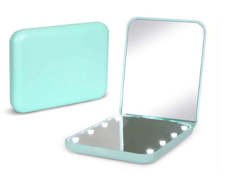 Kintion Compact Makeup Mirror with LED Light