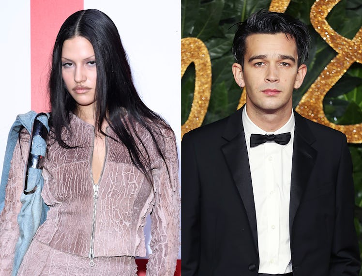 Gabriette and Matty Healy.