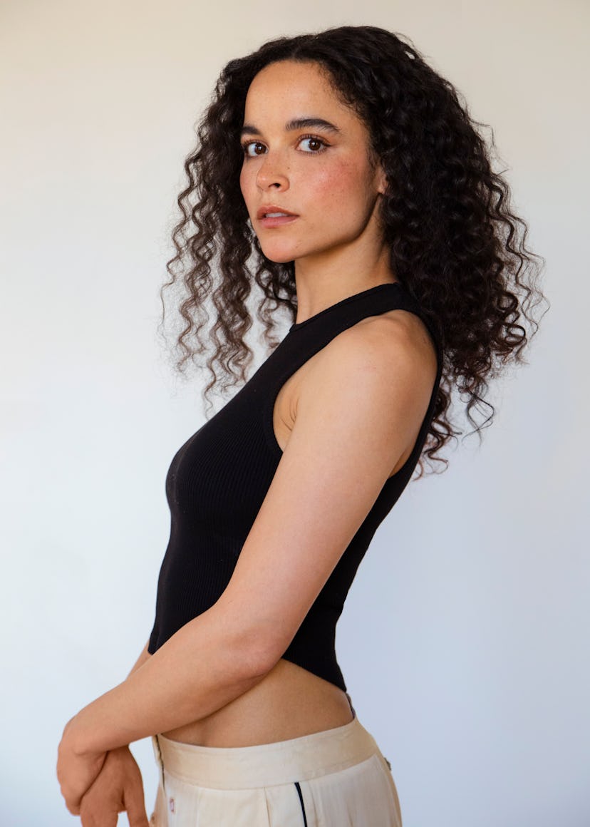 Actor Juliana Canfield, from Stereophonic, the Broadway show with a record 13 Tony Award nominations