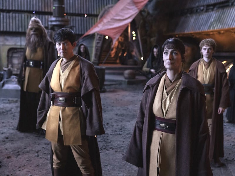 Four Jedi in 'The Acolyte' in a flashback in the show's third episode.