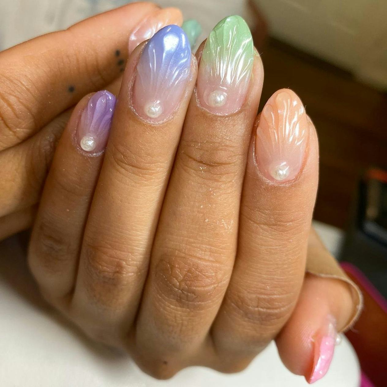 16 Rainbow French Tip Nail Ideas For The Most Colorful Manicure