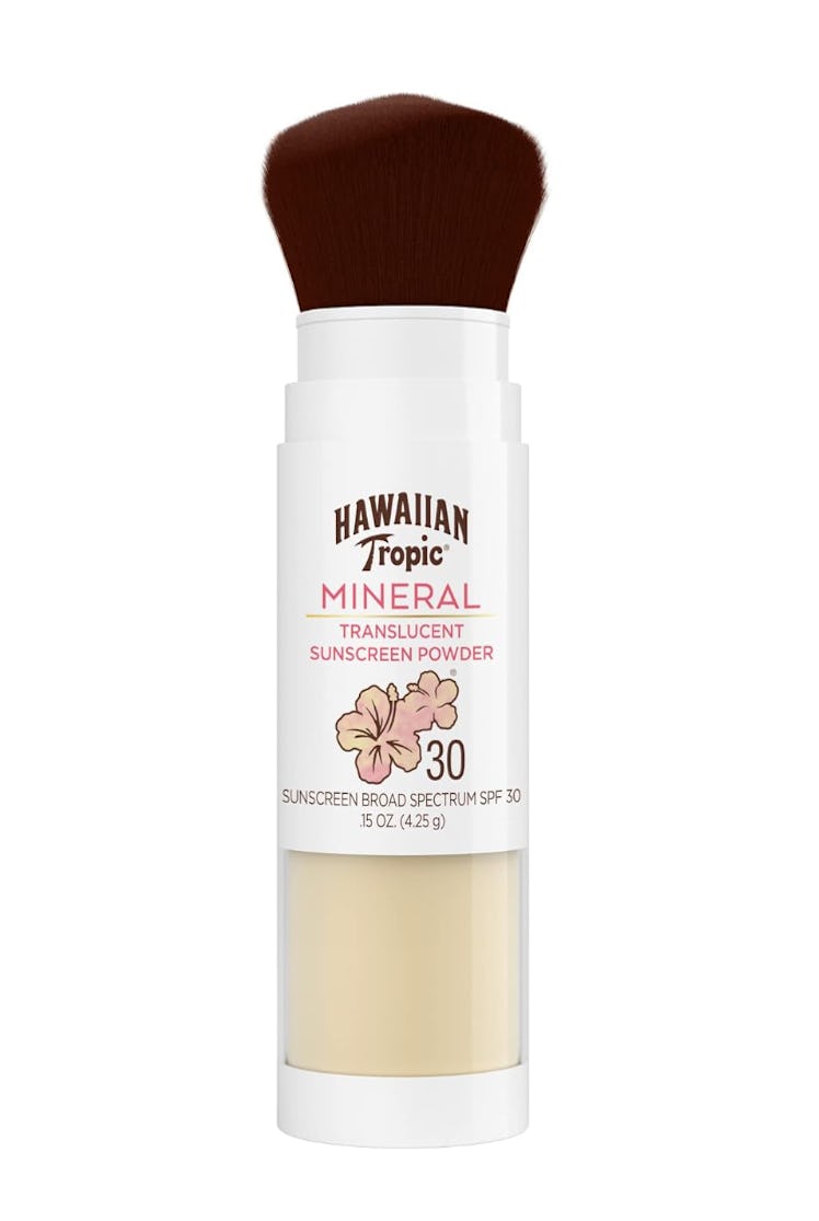 Hawaiian Tropic Mineral Powder Sunscreen Brush SPF 30