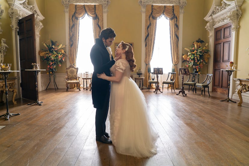 Nicola Coughlan as Penelope Featherington on ‘Bridgerton’ Season 4.