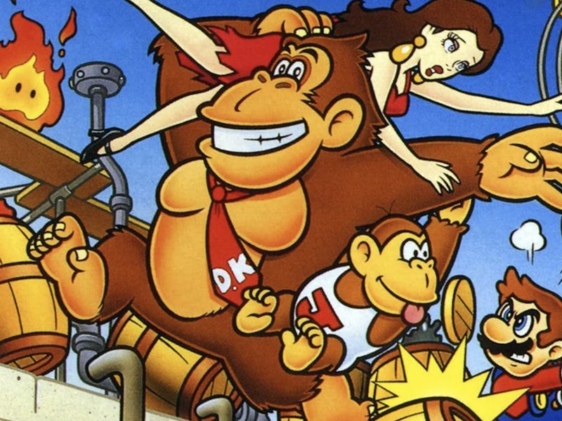 Cover art for 1994's Donkey Kong on Game Boy