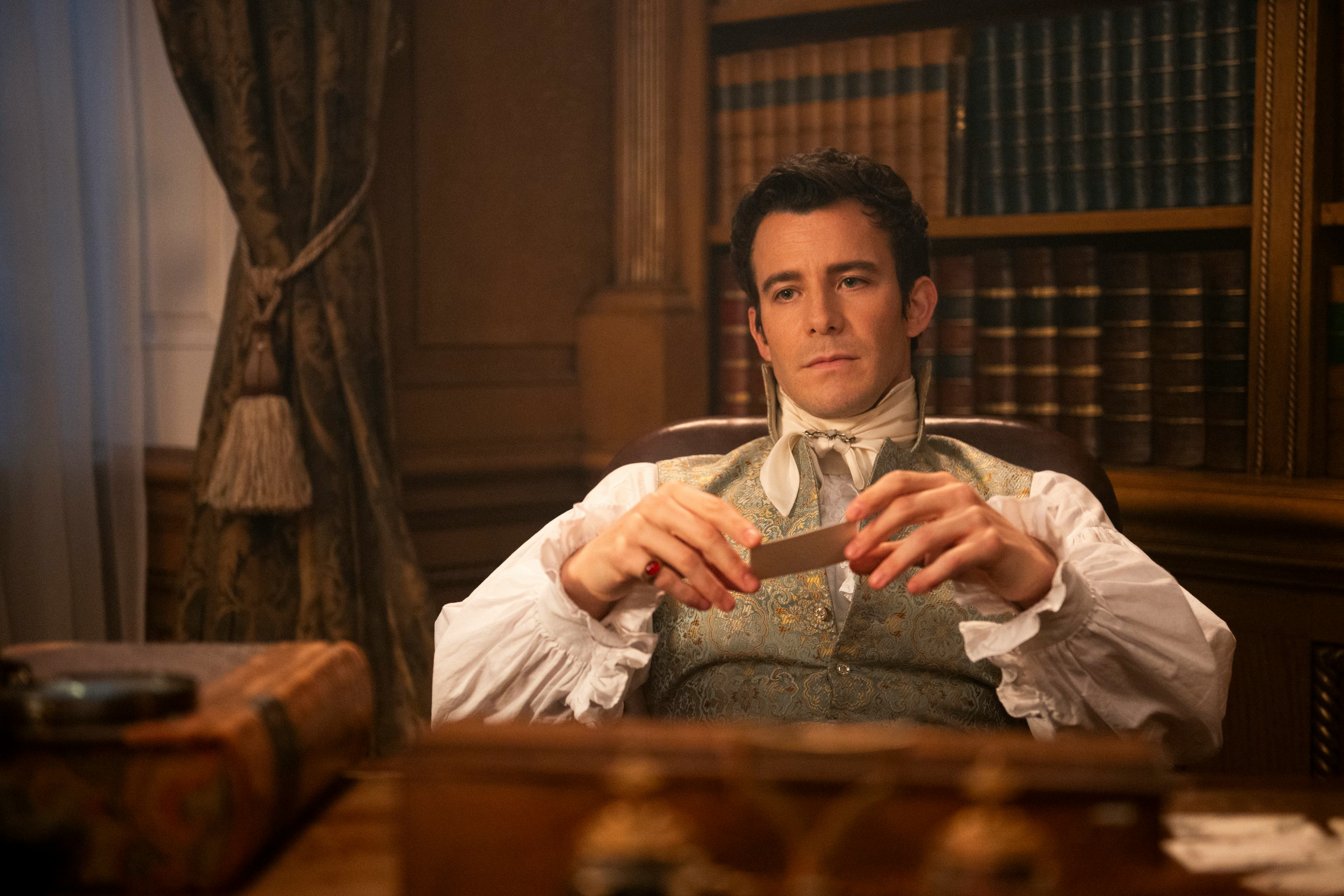 Benedict Bridgerton. Photo via Netflix