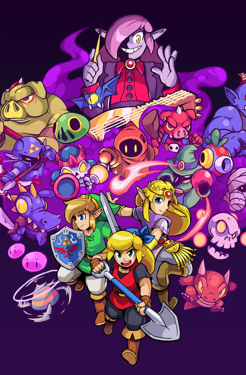 key art from Crypt of the NecroDancer Cadence of Hyrule