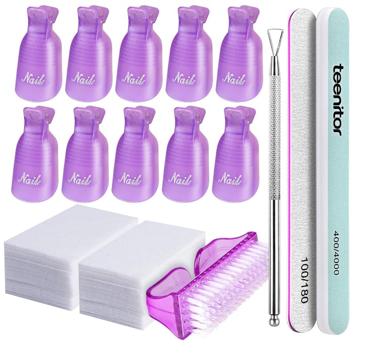 Teenitor Nail Polish Gel Remover Tool Kit