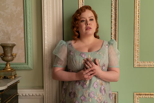 Nicola Coughlan as Penelope Featherington on 'Bridgerton' Season 4.