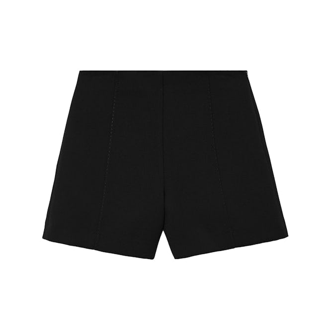 Straight Mid-Rise Shorts