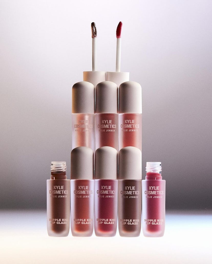 The Kylie Cosmetics Supple Kiss Lip Glazes are available to shop now.
