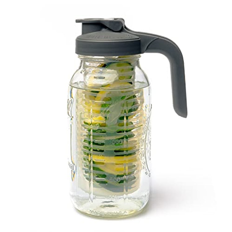 County Line Kitchen Glass Water Infuser Pitcher 